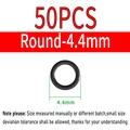 50 piezas redondas de 4,4 mm