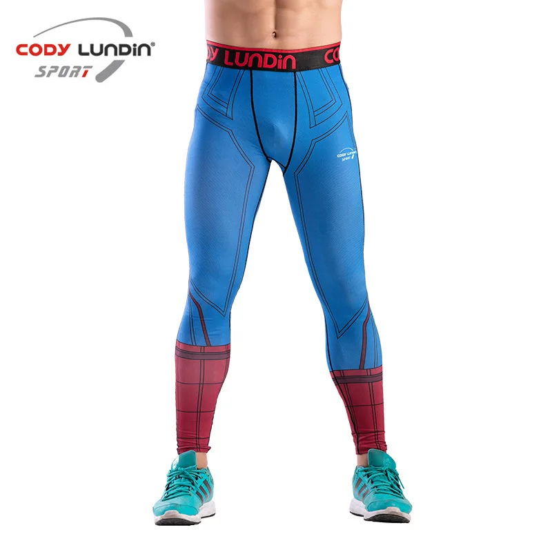 Spodnie kompresyjne Spodnie do biegania Męskie legginsy sportowe do ćwiczeń Fitness Spodnie do joggingu na siłownię Męska odzież sportowa Spodnie do jogi