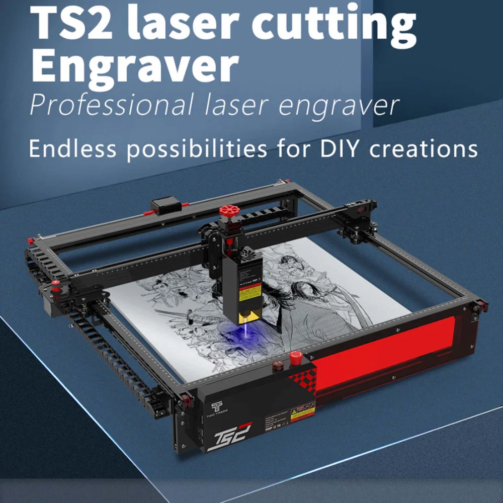 

TwoTrees TS2 20W Diode Laser Engraver Laser CNC Engraving Cutting Machine