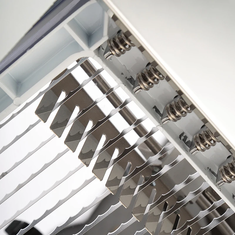 Table Deck Type Induction Catering Equipment Bread Slicer 12MM Toast Slicer Home Mini Bread Slicer for Restaurant Bakery