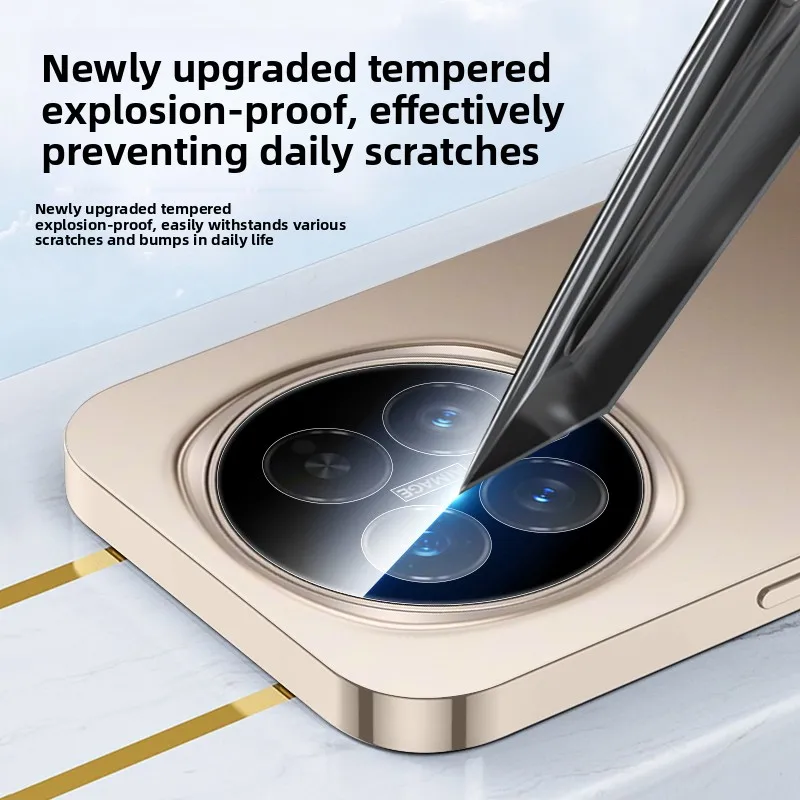 2 szt. Ochraniacze obiektywu AR do Honor Magic 8 Pro, odporne na wstrząsy, przeciwwybuchowe i natychmiast przylegające do obiektywu Honor Magic 8 Pro