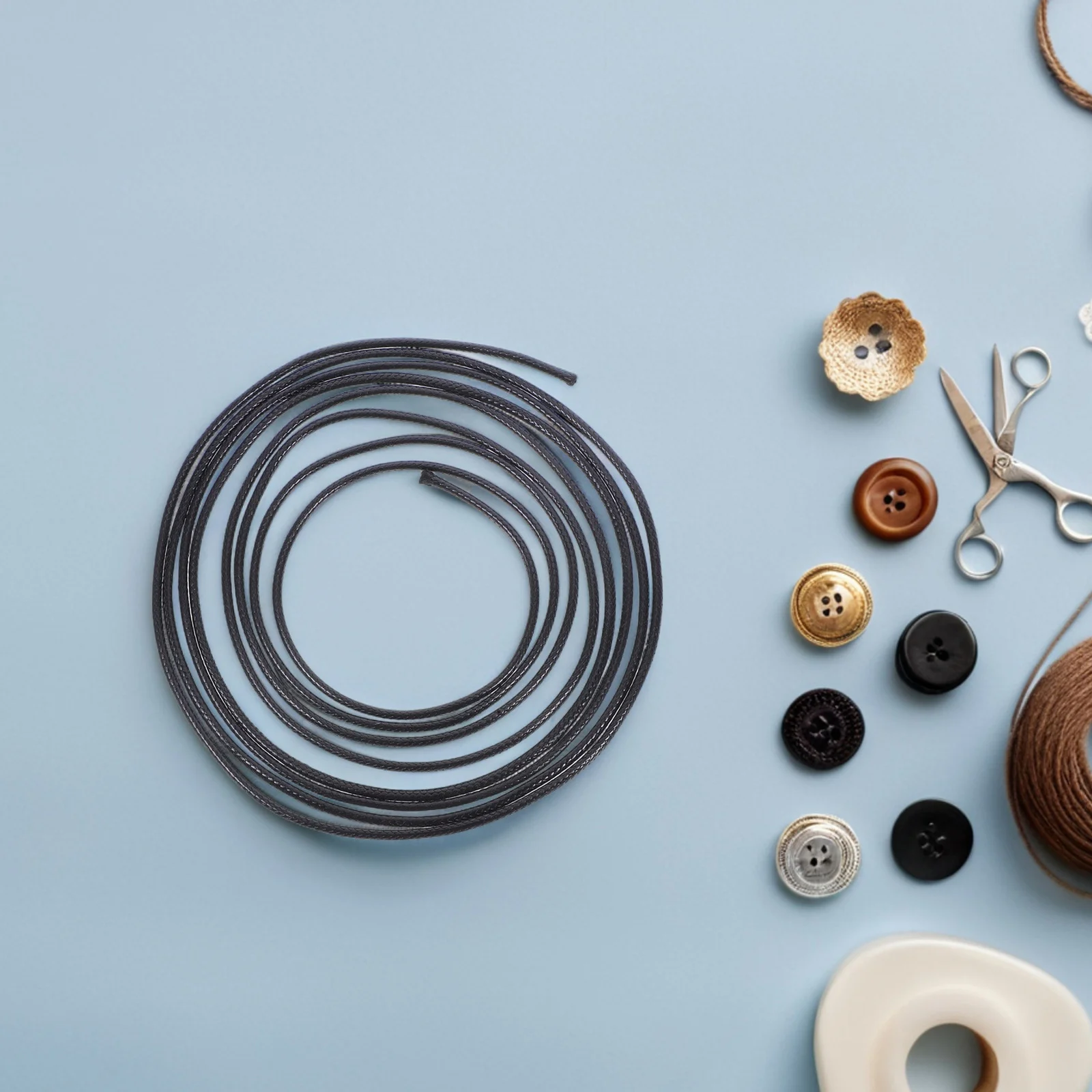 Corda flessibile in PU per progetti artigianali fai-da-te Crea espressioni facciali personalizzate Materiale riutilizzabile per l'apprendimento creativo e divertente dell'artigianato