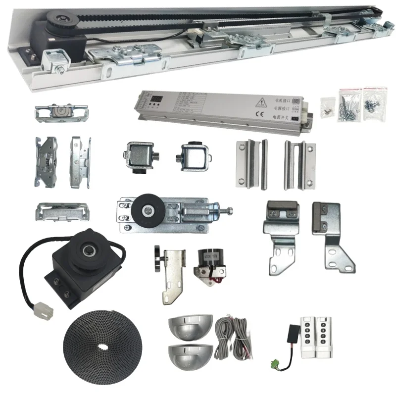 

Commercial Automatic Glass Retractable Door Opener Internal Glass Barn Door Automatic Door