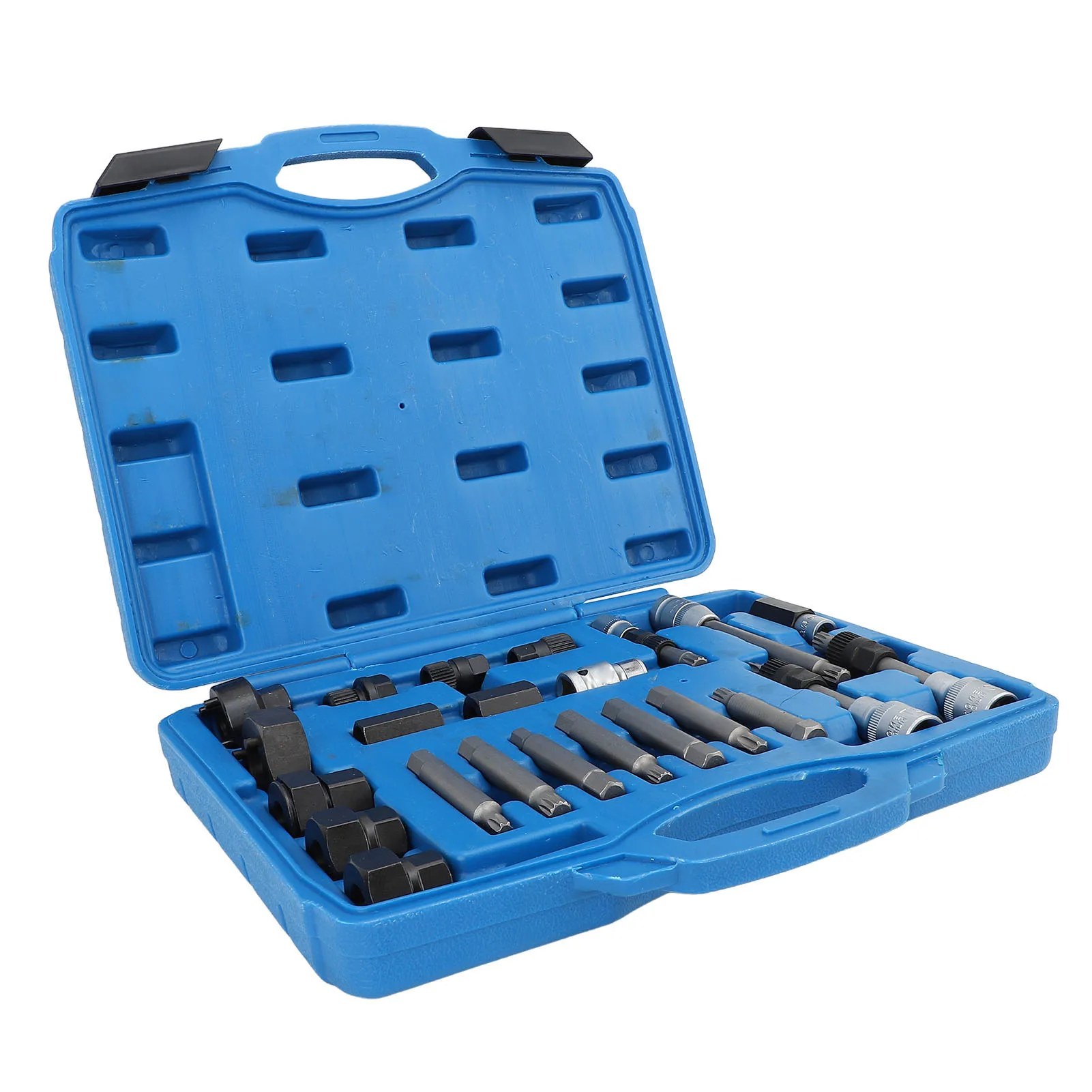 23‑Piece Alternator Freewheel Pulley Removal Hand Tool Set Easy‑Operate Repair Accessory For Automotive Generator Pulley Mainten