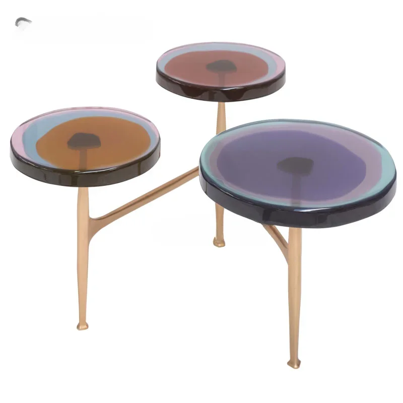 

Home side table creative round table