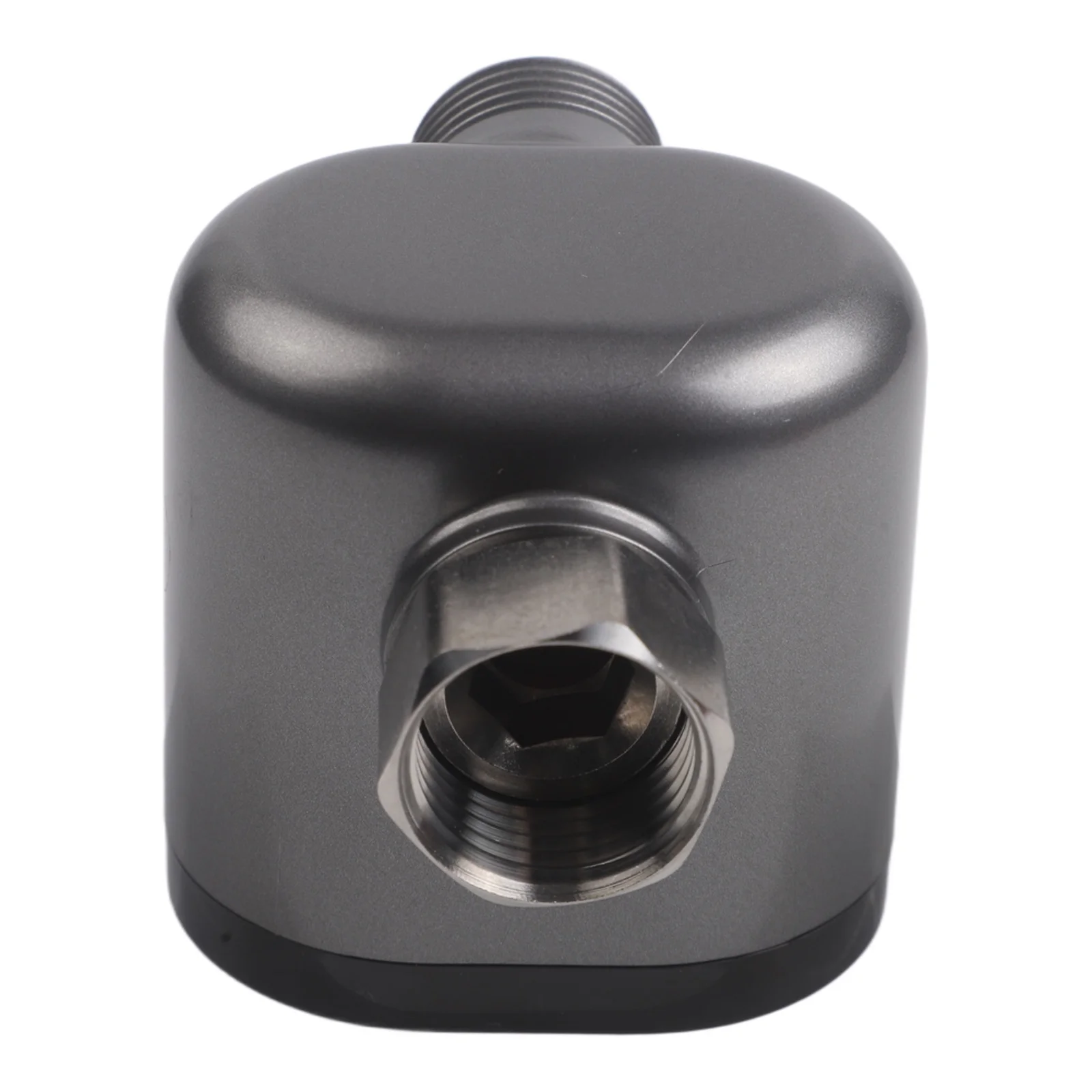 ABS, Stainless Steel LED Thermometer Real-time Temperature Display Water Flow Power Generation Color Changing Indicator
