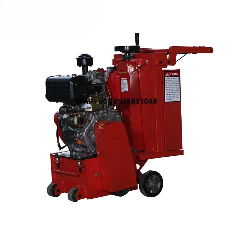 Hand Push Road Milling Machine Push Concrete Construction Asphalt
