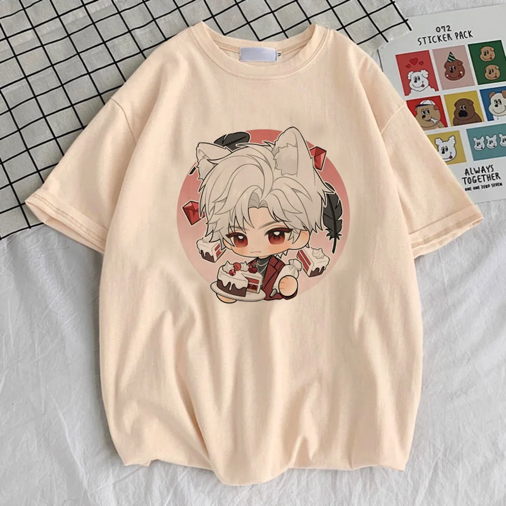 Love And Deepspace t shirt women hip hop 80s aesthetic Graphic t-shirt 2000s Classic anime Comfortable korean clothes women