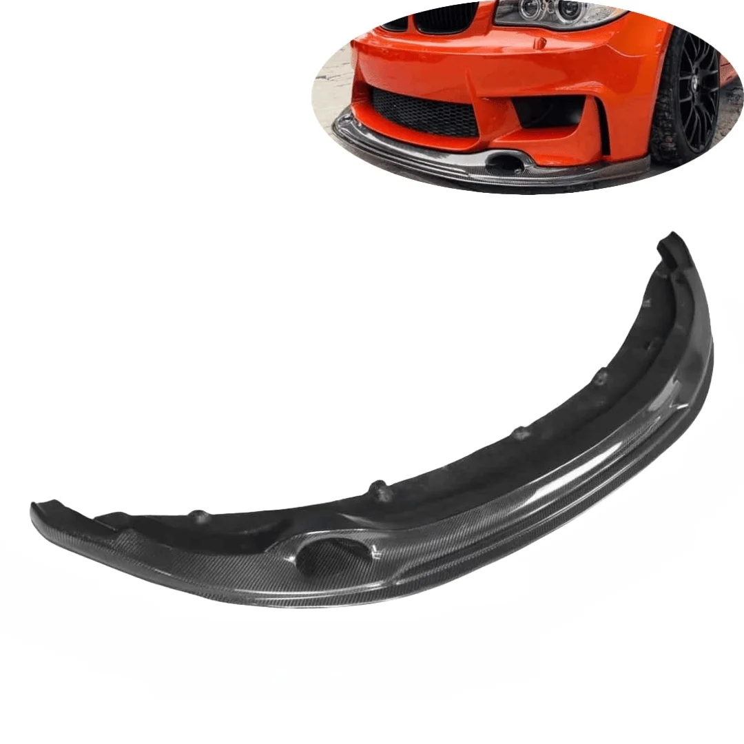 

High Quality Customized Carbon Fiber Front Bumper Lip for 1 Series M-sport (E82) 2008-2013 Rz Style New Condition