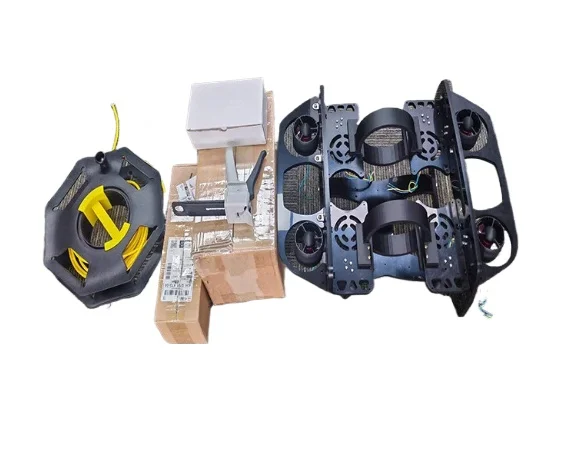 4 Thruster ROV Chassis Frame, Underwater Robot Development Kit, DIY Submersible Module Customizable Frame