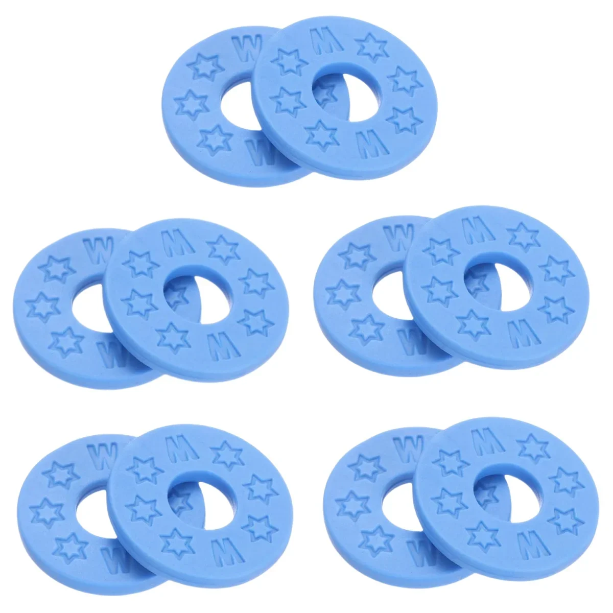 10 Stück Gitarren-Gummibandverschlüsse, Rutschfeste PE-Pads Sichere Gitarrenbandverschlüsse Schützende Gitarrenzubehörteile – Detail 9