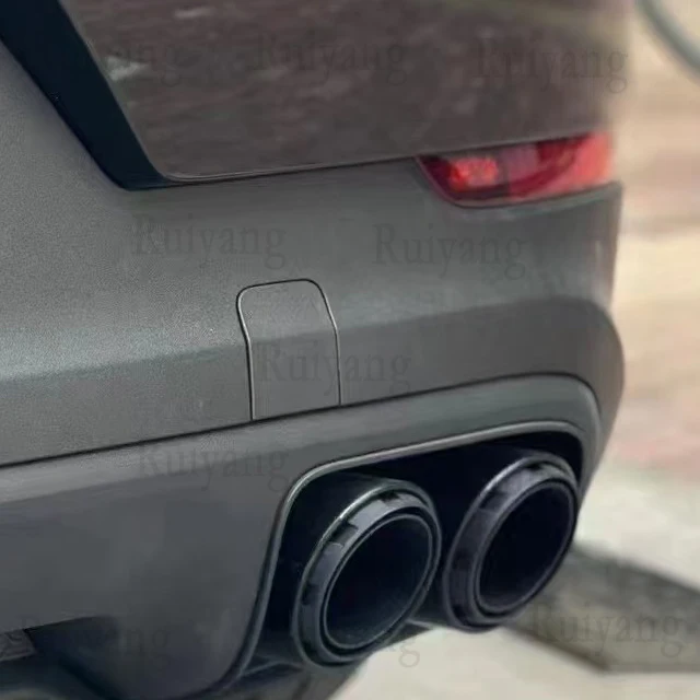 2018-2024年式カイエンクーペ9Y0用排気管テールパイプスポーツエキゾーストデュアルアウトレットから4アウトレットへ