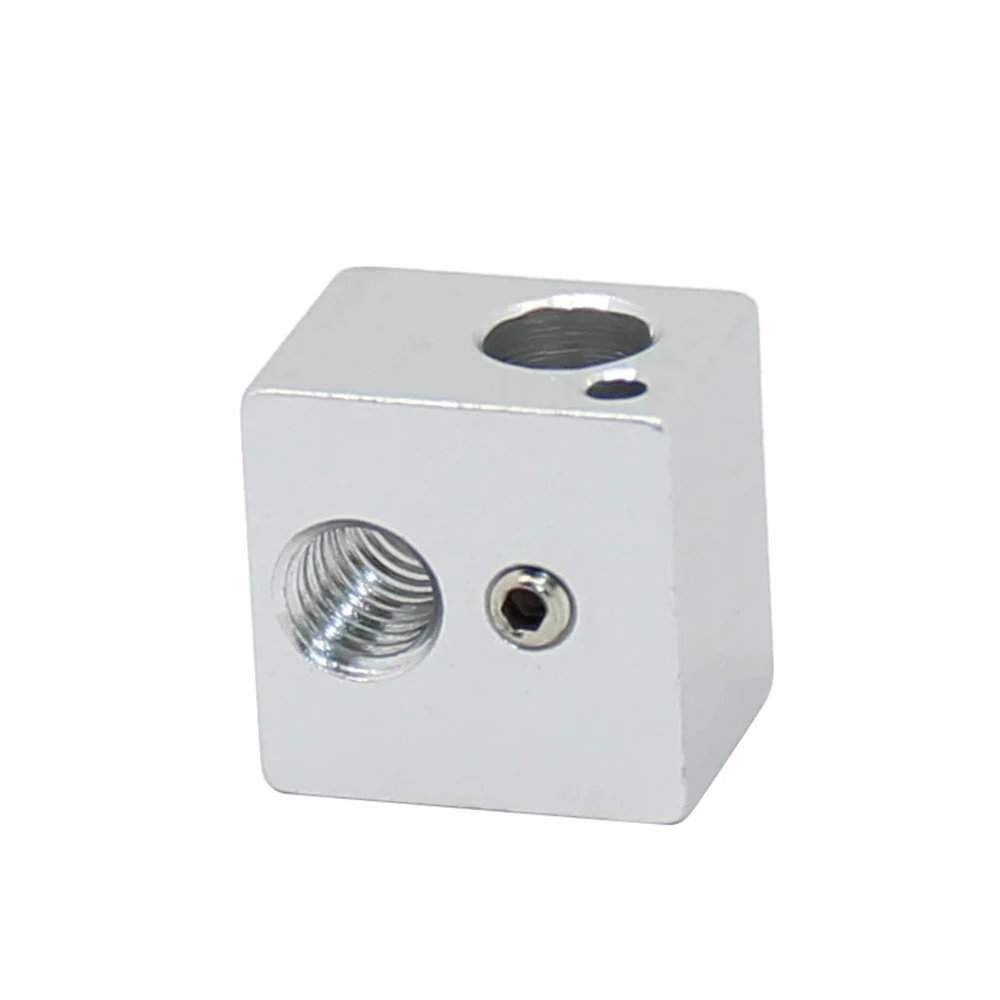 5/10  PCS V5 Heated Block KP3S Hot End Heat Blocks 16*16mm*12mm For V5 J-head Extruder Aluminum HotEnd 3D Printers Parts