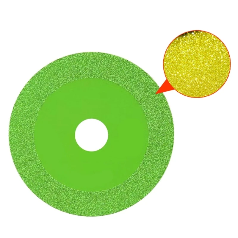 Disco da taglio in vetro da 4 pezzi per smerigliatrice angolare lama per sega sottile ruota utensile da taglio in vetroceramica ruota per lama diamantata