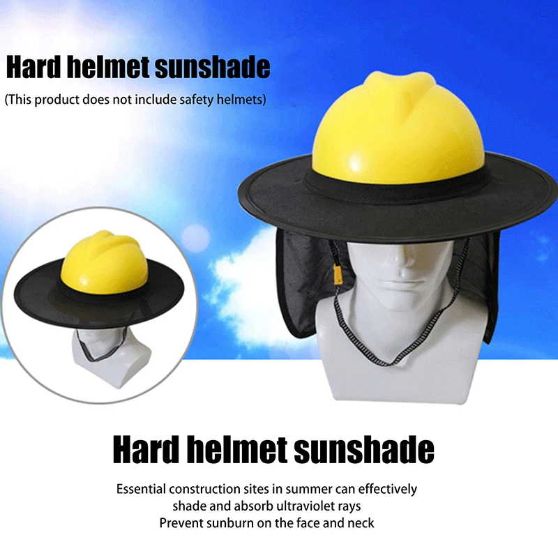 Чехлы на каски, аксессуары для улицы, шляпа от солнца, каска, строительная безопасность, комплект светоотражающей каски, летняя защита от солнца