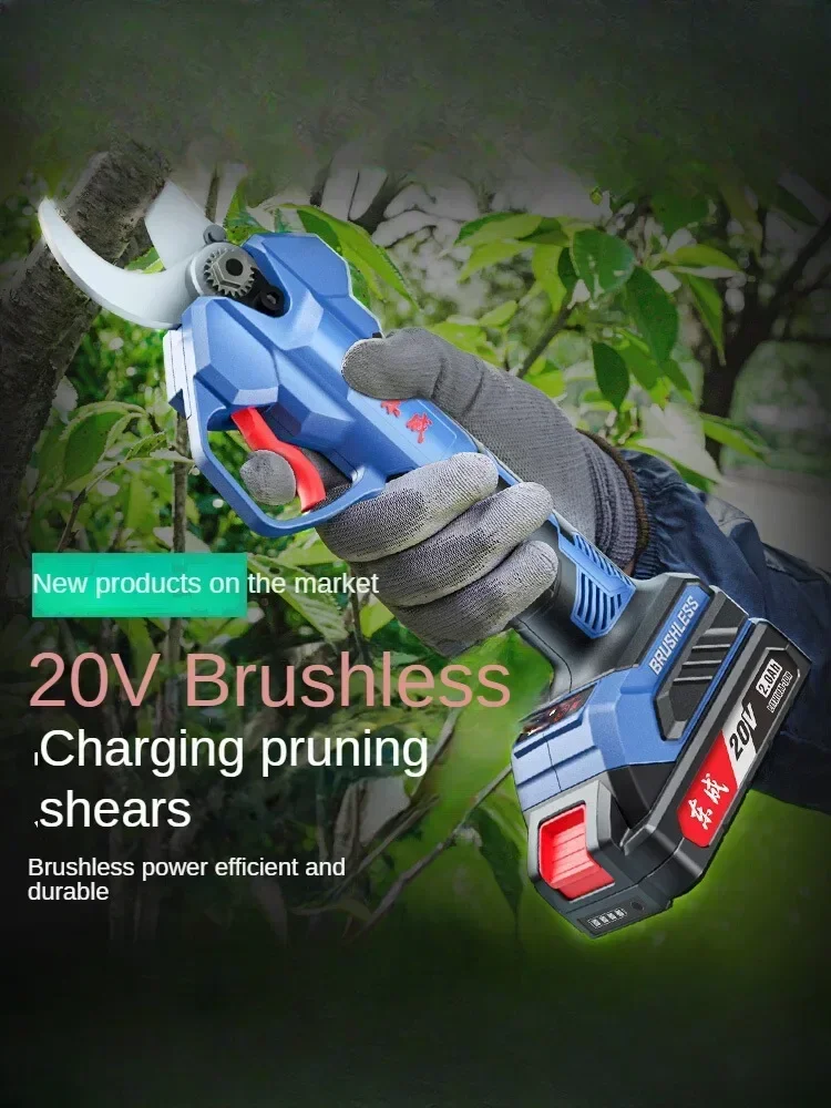 Powerful Lithium-ion Pruning Shears for Tree Branches and Garden Trees