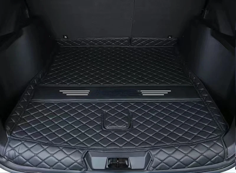 For BYD Qin Plus 2024 Accessories 2023 Water Proof Protection Coffre Voiture Rear Liner Auto Interior Trunk Mats