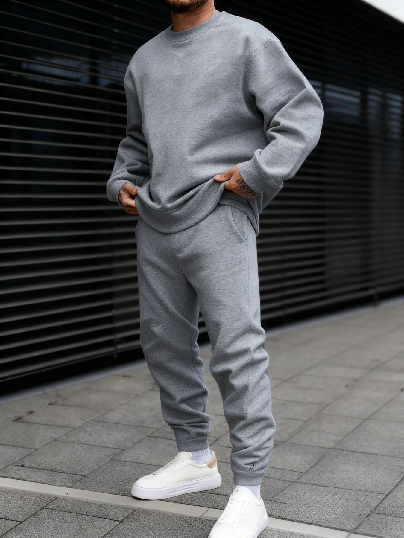 Thumbnail 4 - #54 Latest Mens Crew Neck Sweatshirts Offers