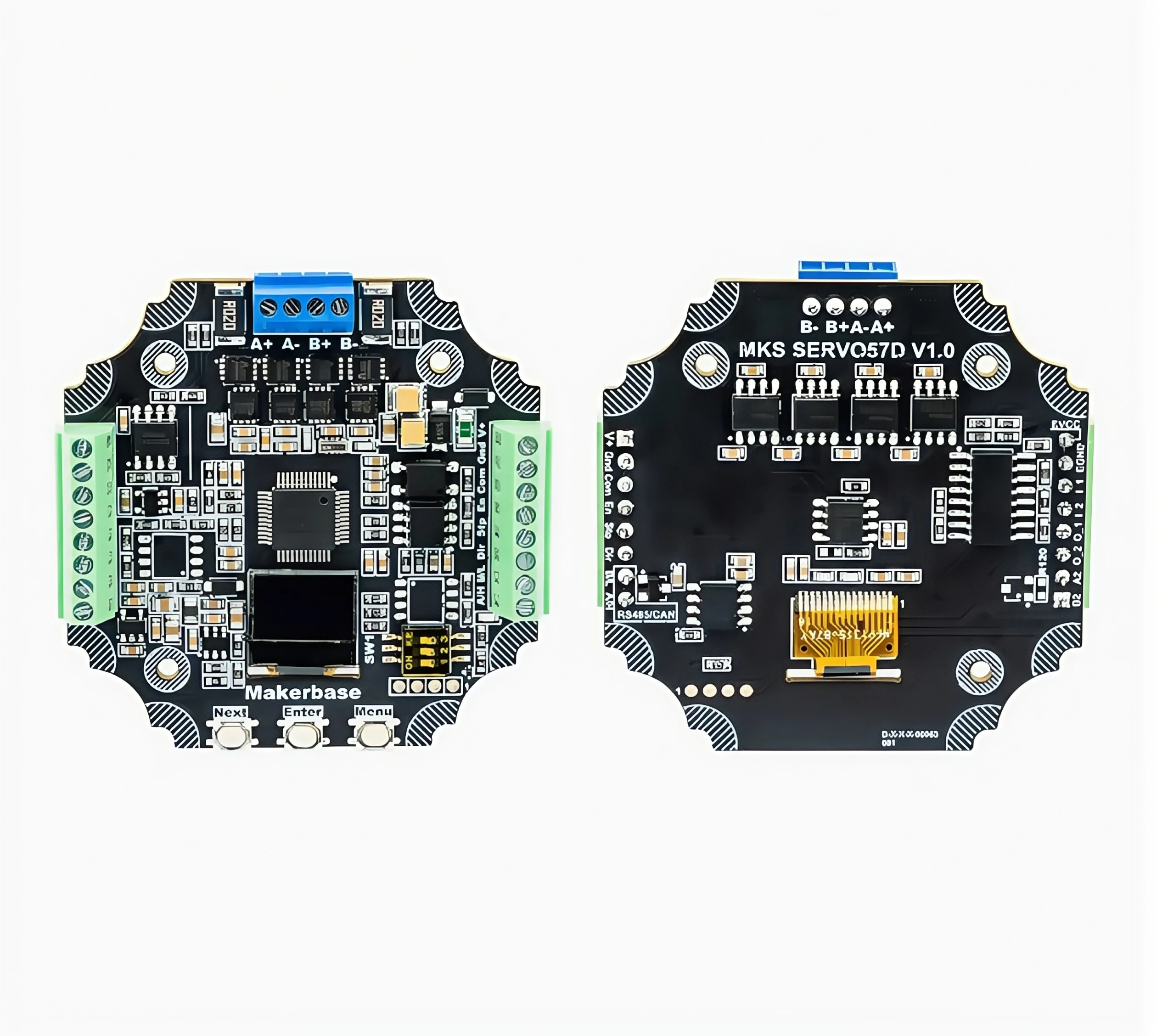 MKS SERVO57D 57 폐쇄 루프 스테퍼 모터 드라이버 RS485/CAN MODBUS FOC