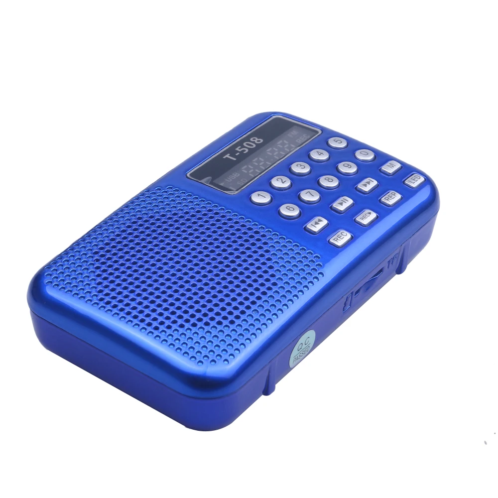 راديو ستيريو FM محمول ، راديو رقمي ، مكبر صوت للعرض ، مصباح يدوي LED ، دعم بطاقة Tf ، قرص U