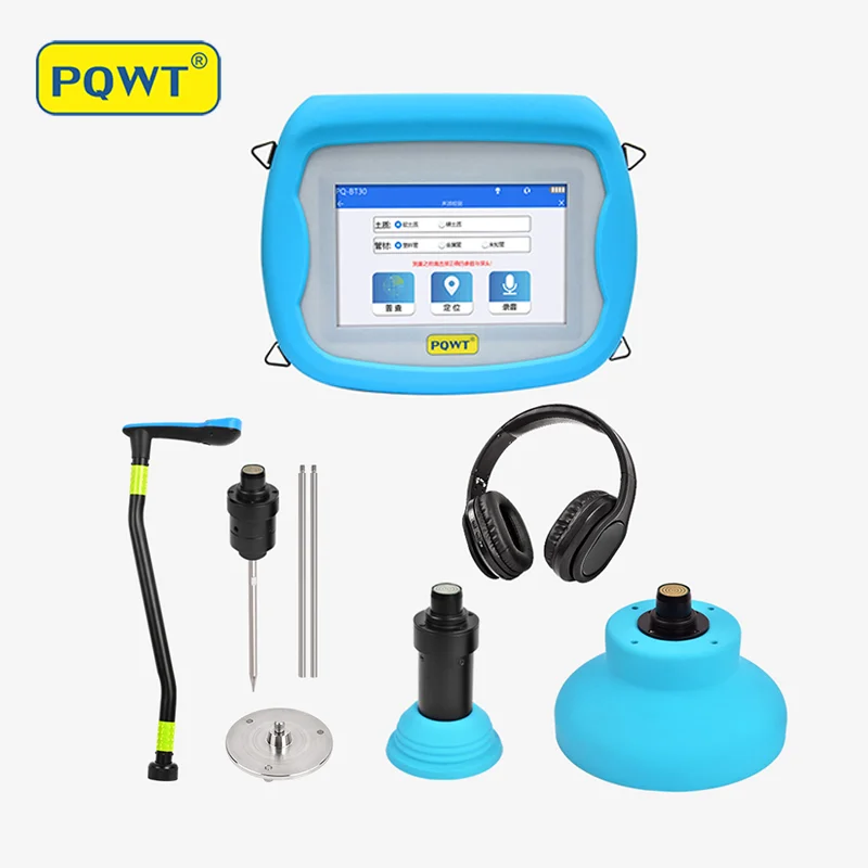 PQWT-BT20 Professional Underground Water Leak Detection Equipment Water Supply Pipeline Leak Detector