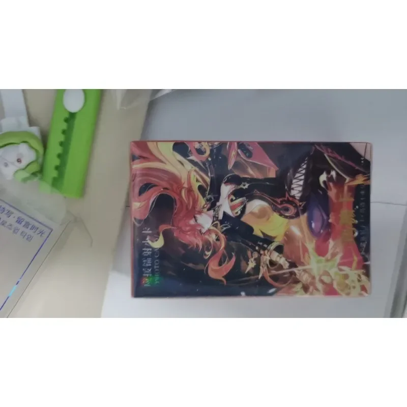 55Pcs/Pack Game Laser Card Mavuika Pyro Archon Haborym Kinich Turnfire Hunt Double Sided Printing Card LOMO Anime Cards