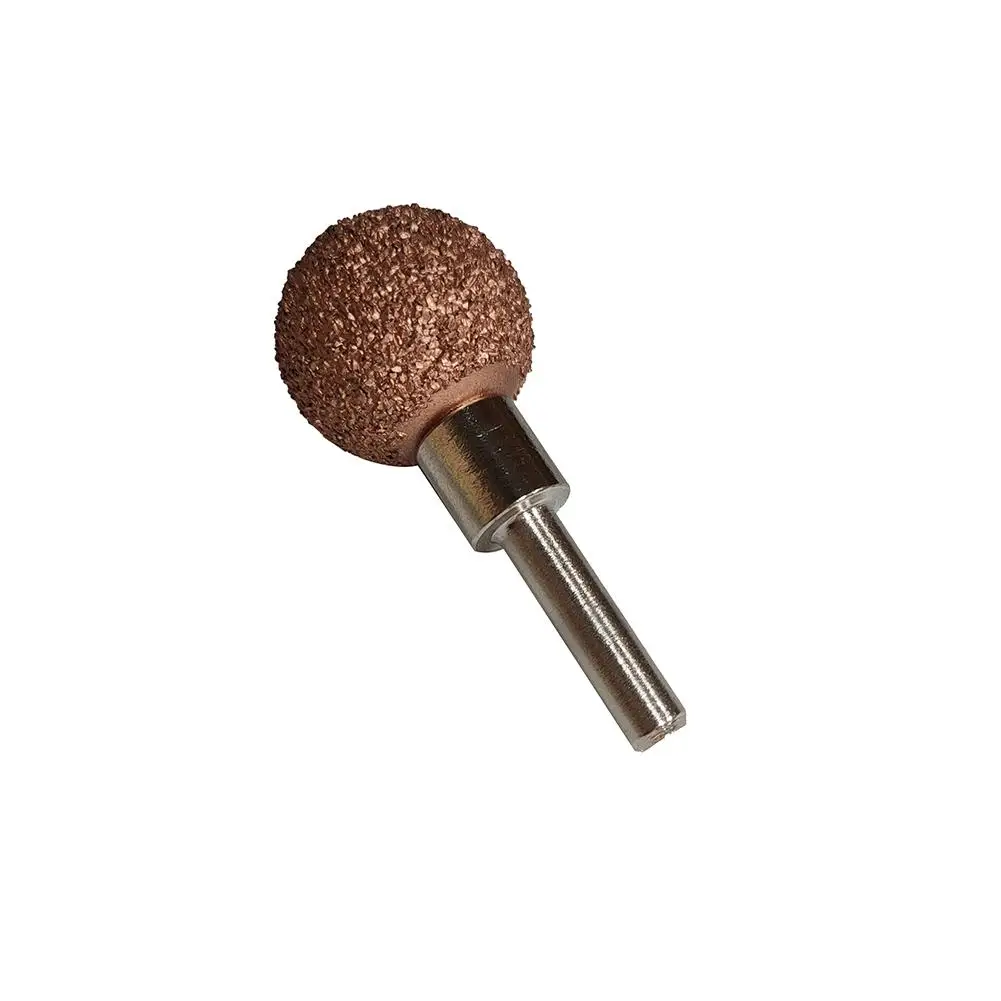 Tire Grinding Head Rasp with For Arbor Adaptor for Large Buffer Ball Used in Automotive Tire Buffing and Repair