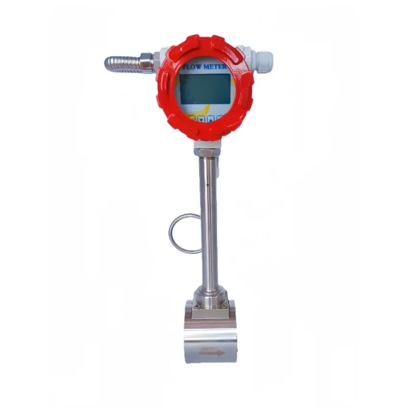 مقياس تدفق النيتروجين السائل بالغاز البخاري بدرجة حرارة عالية مع حزام درجة IP65 مخرج 4-20 مللي أمبير لدعم OEM