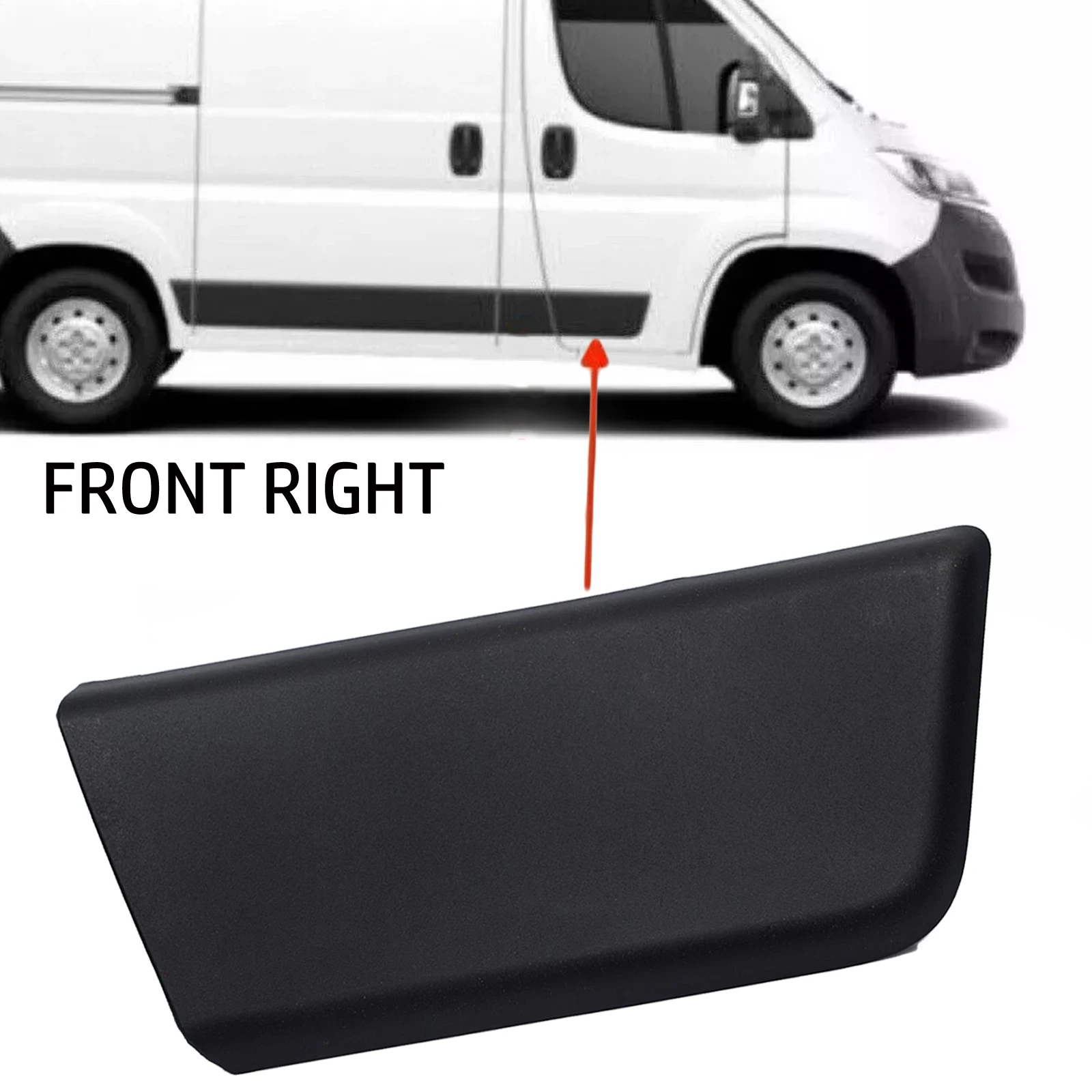 

Car Front RH Door Moulding Trim Strip Outer Garnish Plate Cover 735422817 For Boxer For Relay For FIAT For DUCATO