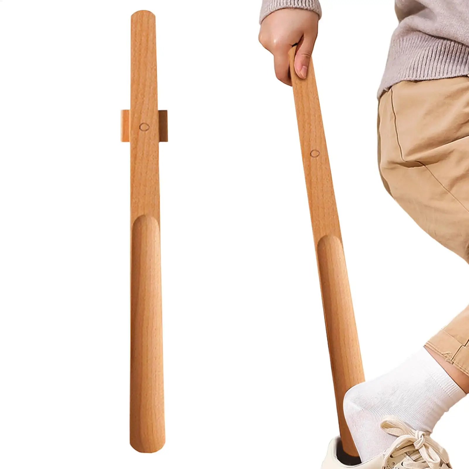 

Магнитный эргономичный рожок для обуви 55 см с длинной ручкой – помощник для надевания туфель на каблуках для пожилых, мужчин, женщин, беременных, людей с ограниченными возможностями и детей