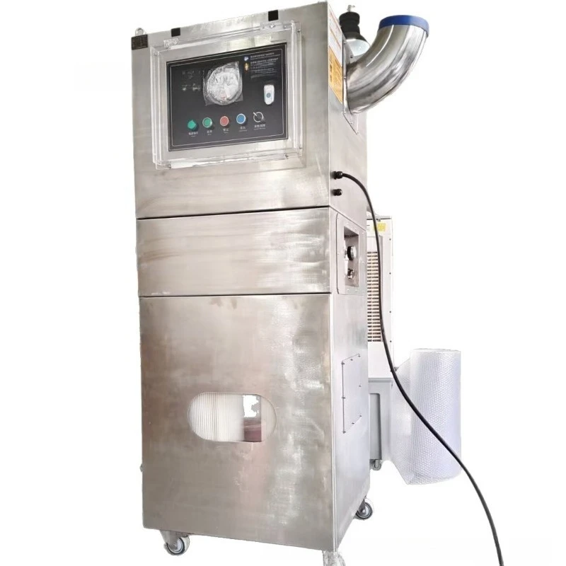 Stainless steel box pulse film filter cartridge dust collector, dust-free workshop dust purification collector