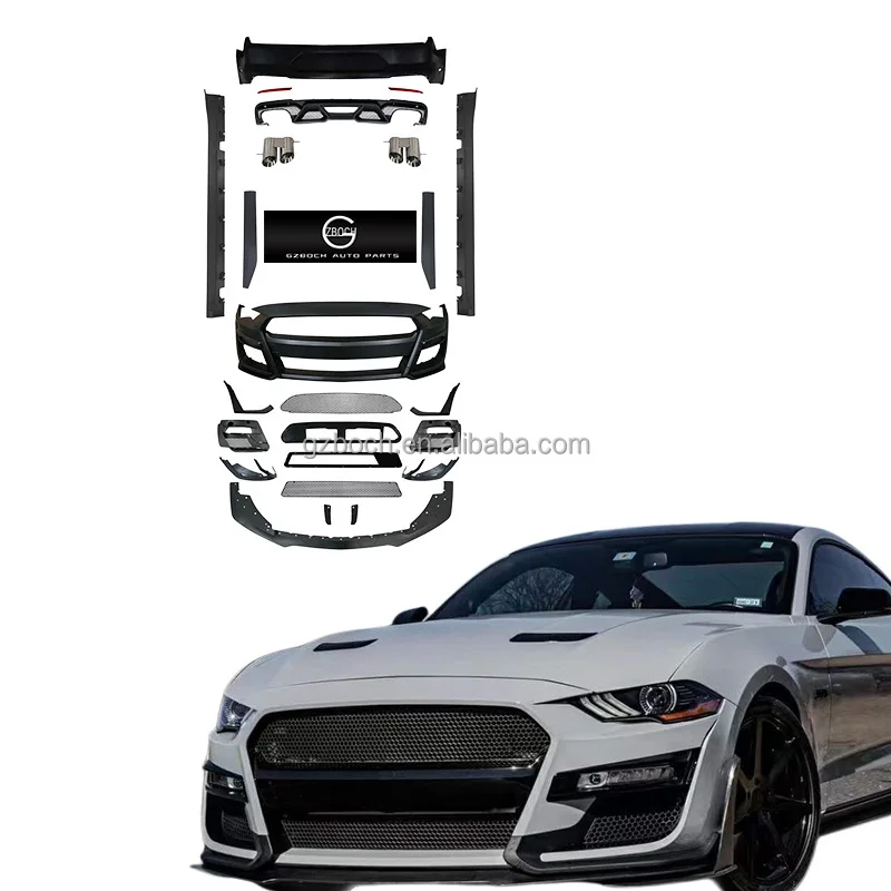 

Automotive parts bodykit For Ford mustang upgrade GT500 car bumper GT500 body kits