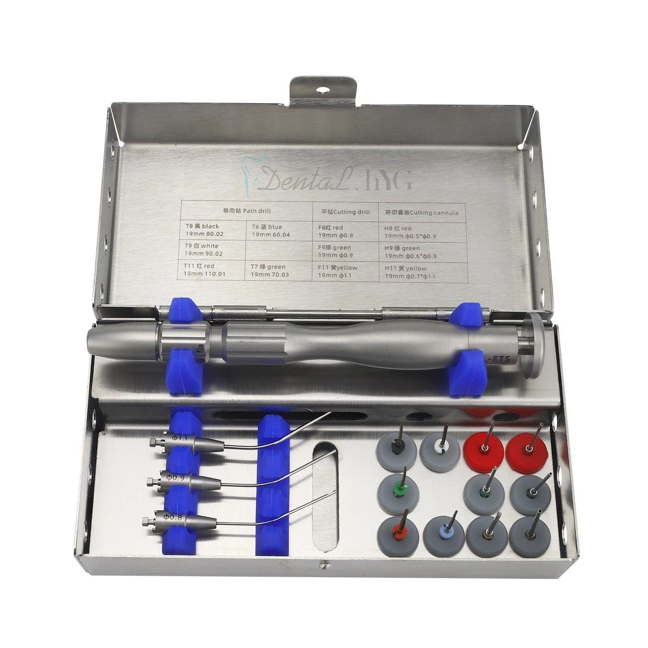 1Set Dental Endodontic Endo File Removal System Kit Endo Broken File Removal Instrument Set Root Canal File Extractor For Clinic