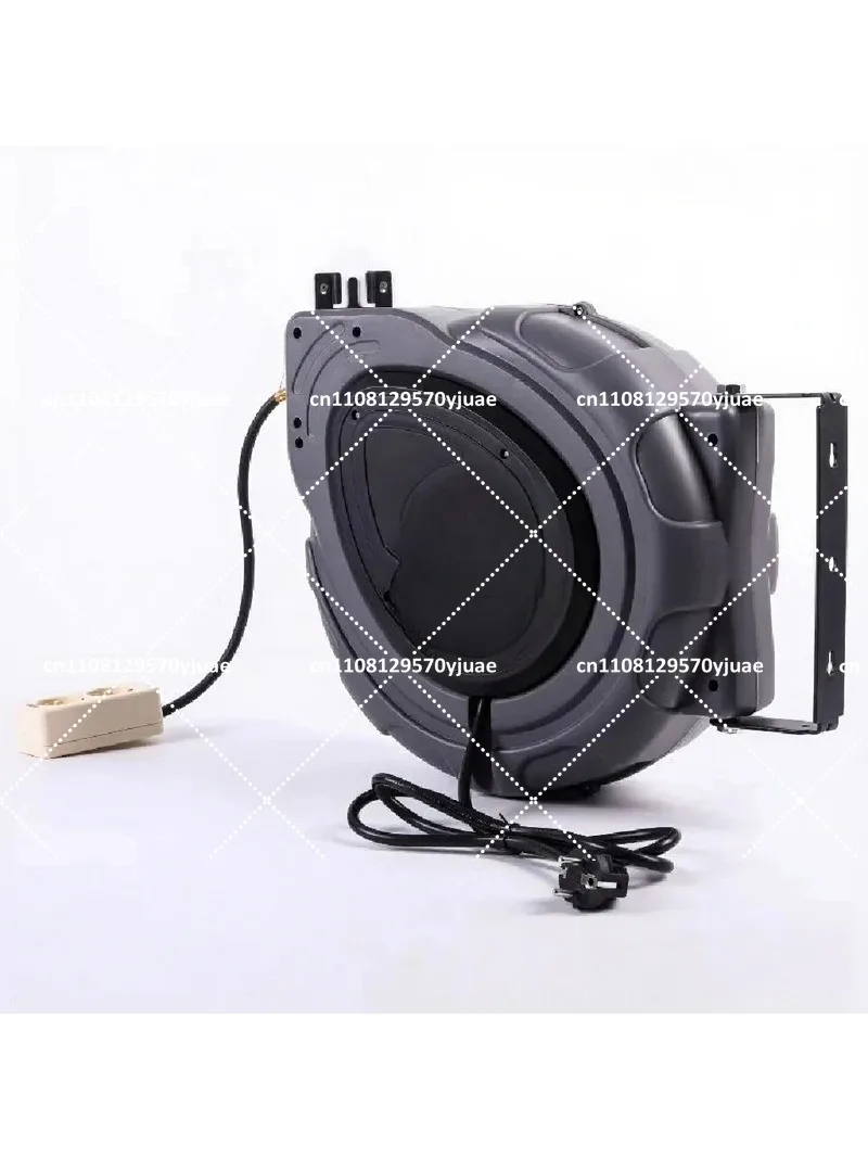 Retractable Garden Hose Reel Wall Mounted, Auto Rewind Water Hose Reel 100ft