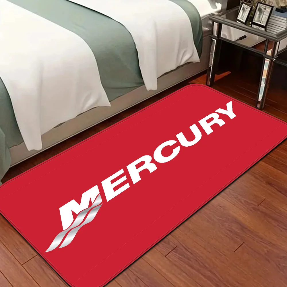 M-Mercury Racing Bathroom Mat Non-Slip Laundry Room Mat Laundry Decor Balcony Child Living Room Toilet Rug