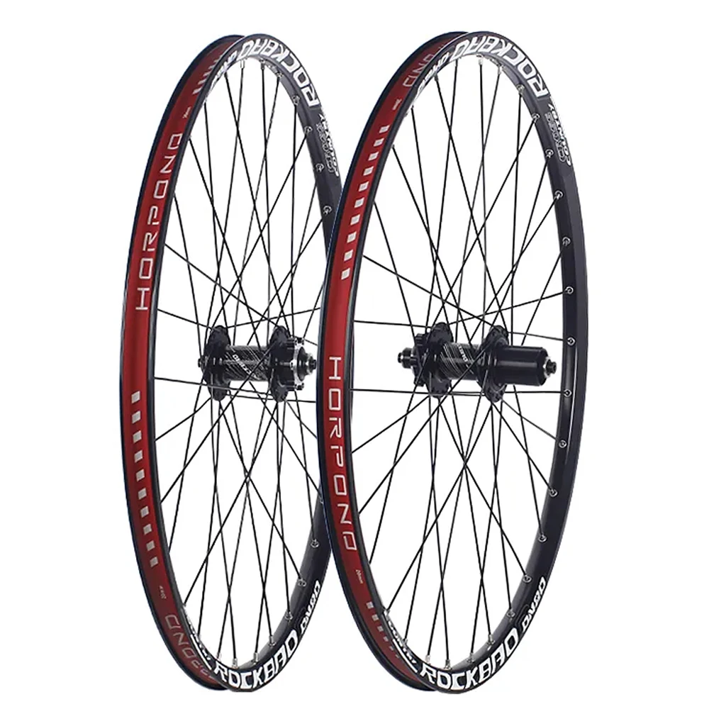 AliExpress ROCKBAO Mountain Bike Wheelset 24/26/27.5/29inches Disc Brake 4Bearings 7-12speed Quick Release 29er MTB Bicycle Wheel