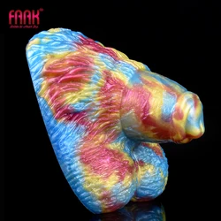 FAAK Insertable Fantasy Grinder Hump and Grind Sex Toy Silicone Female Masturbator Vulva Stimulate Anus Clit Flrting Foreplay