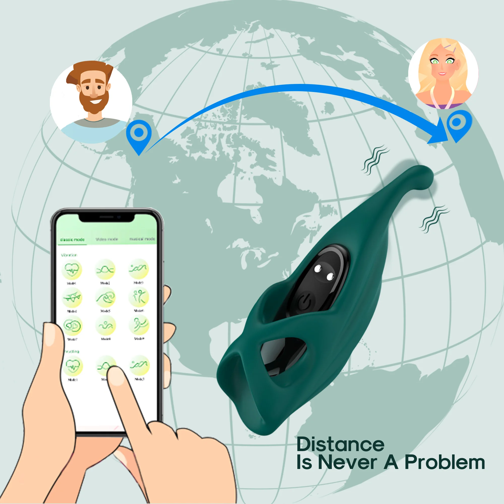 إصبع النشوة الجنسية هزاز قوي للنساء الحلمة البظر محفز دسار G بقعة المثيرة مدلك الإناث الجنس لعب للأزواج 18 #3