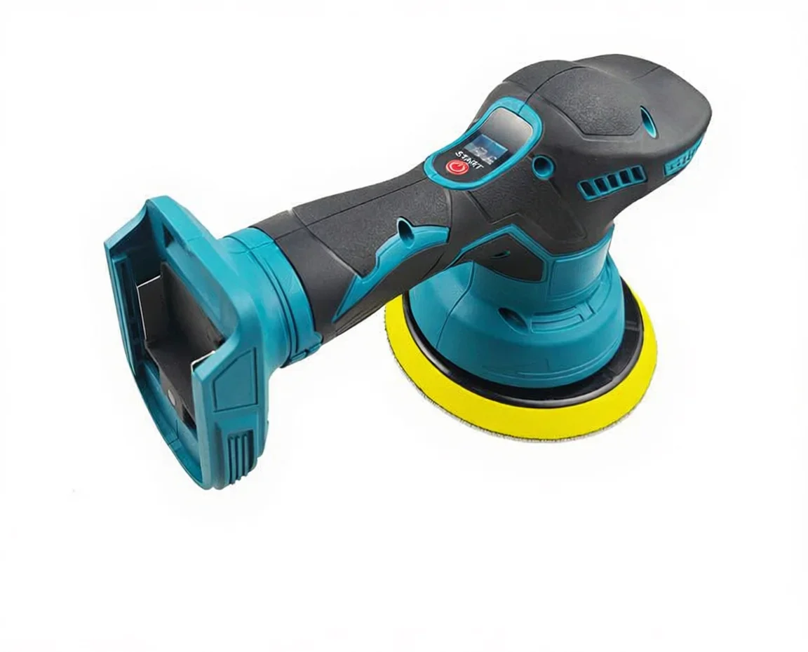 Polisseuse sans fil 21V, affichage numérique, Machine à polir pour voiture électrique, outil de polissage et de cire de détail automatique avec batterie au Lithium