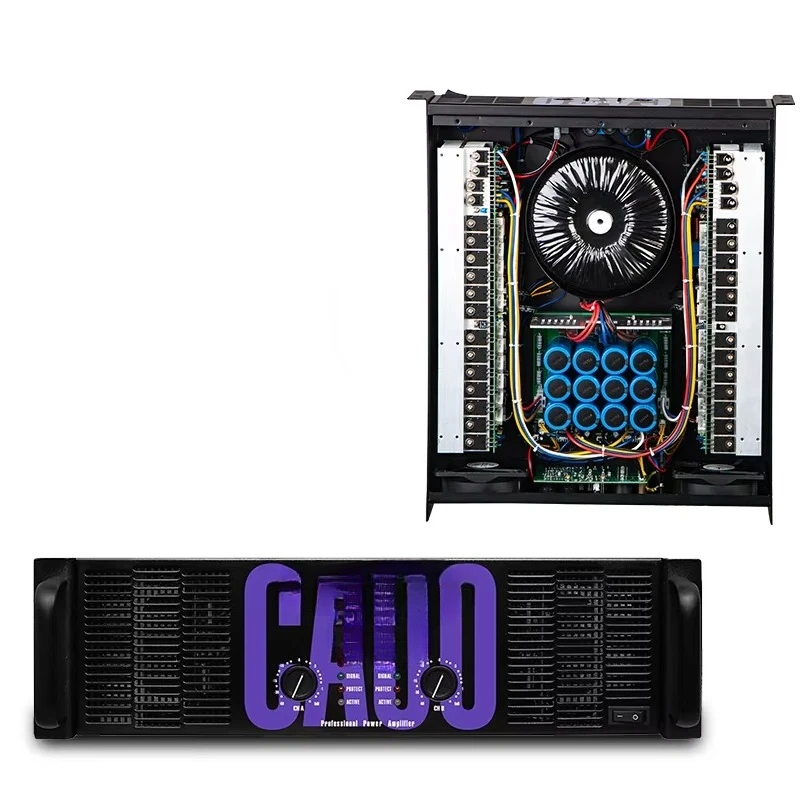 Good Quality  CA30 OEM Two-stage Class H 2*1450W 2ch Bass Audio Power Amplifier Board Module for Active Speaker