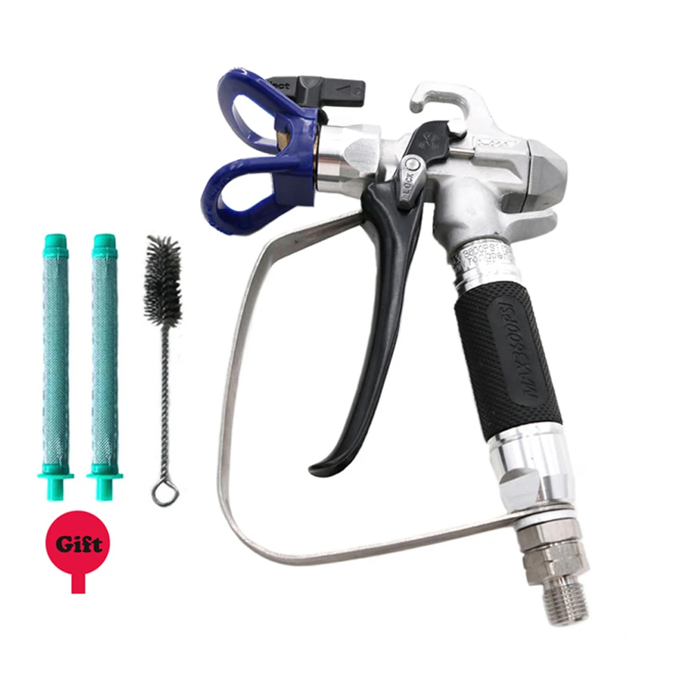 Pintura Látex 820 Pistola Mal Ventilada Mais 517 Bico é Adequado para Gro Titan Wagner Máquina de Pulverização 3600psi 248bar