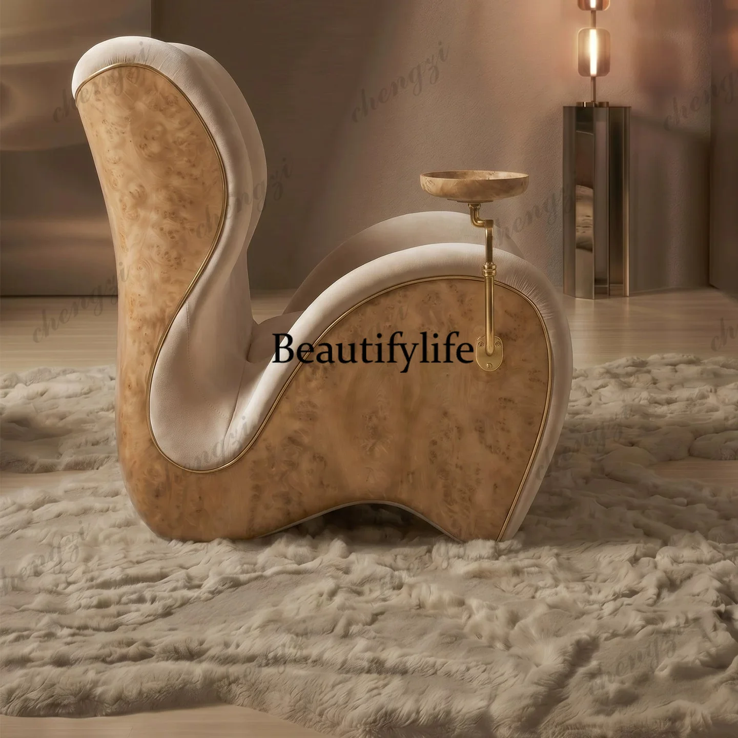 Modern Cigar Chair Leisure Chair Home Private Club Cigar Room Custom Chair Sofa