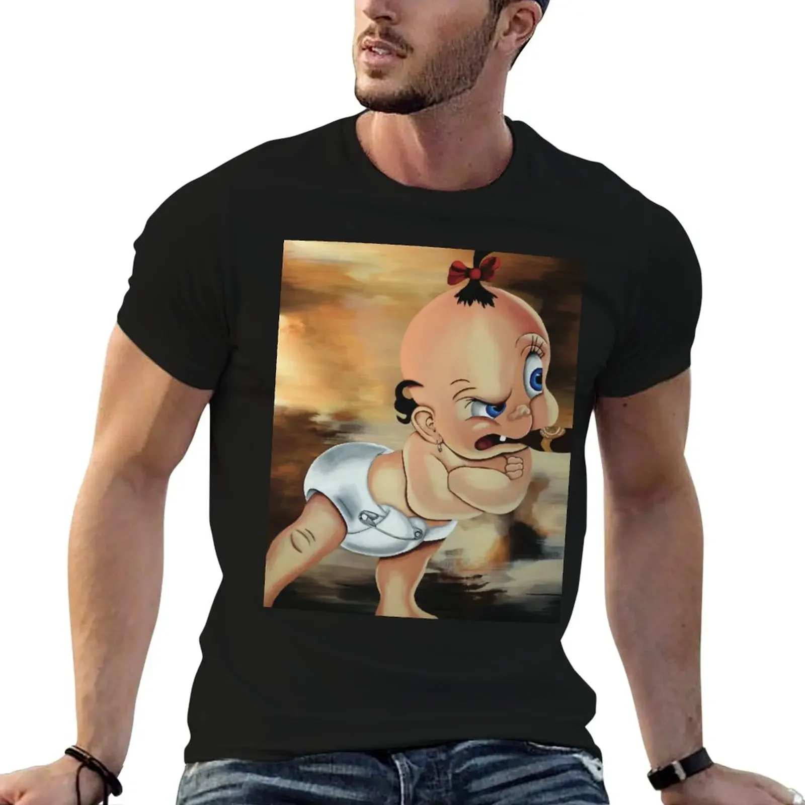 Baby hermann T-Shirt shirts graphic summer clothes funny t shirts for men