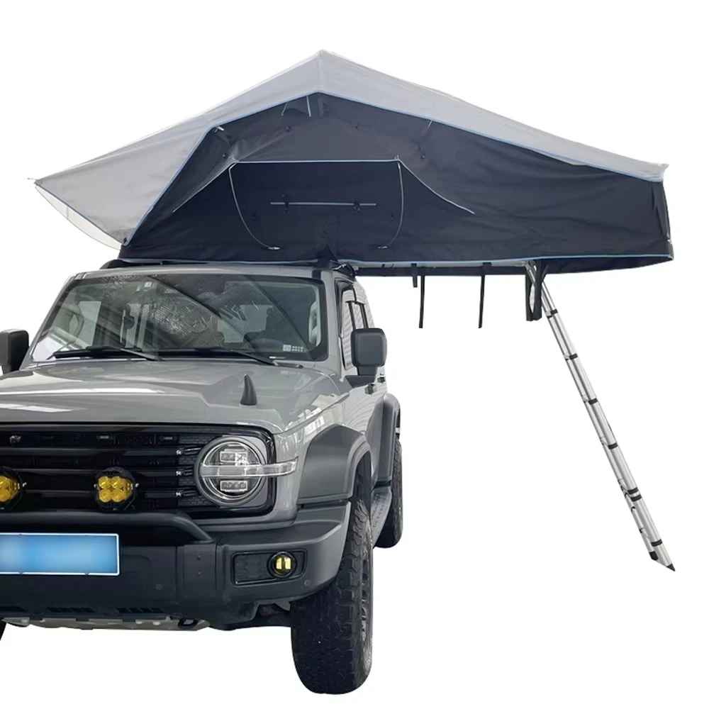 

Sunday Campers Best Selling 4Wd Offroad Suv Car Side Open Camping Power Beds Soft Shell Rooftop Tents