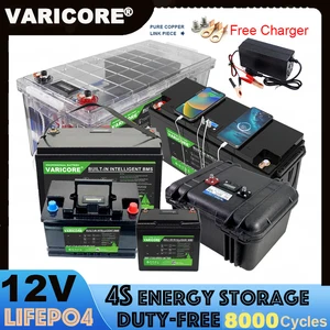 VARICORE 12V/12.8V 310AH 280AH 200AH 180AH 120AH LIFEPO4 배터리 리튬 철 포스페이트 배터리 여행 캠프 14.6V 골프 카트 6 최고의 판매 280Ah LifePo4 -№4