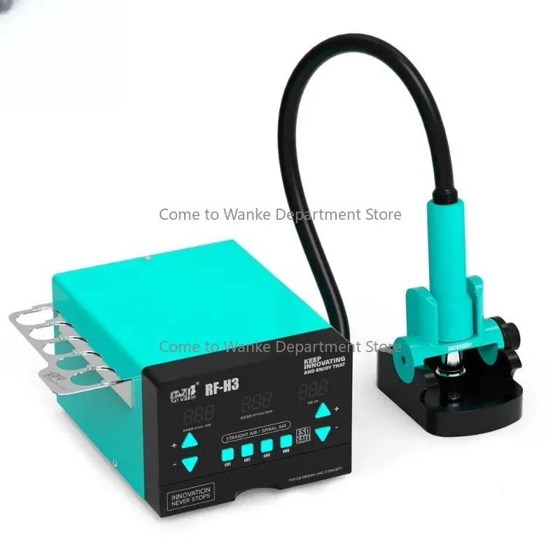 RF4 RF-H3 Hot Air Gu-n Soldering Station Digital Display Rework for Phone PCB IC BGA Desoldering Repair