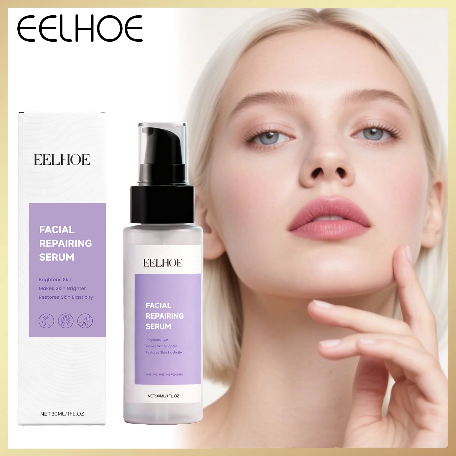 

Niacinamide Brightening Serum 30ml Vitamin C Facial Serum for Dark Spots Anti Aging Hydrating Moisturizing Skin Care Daily Use