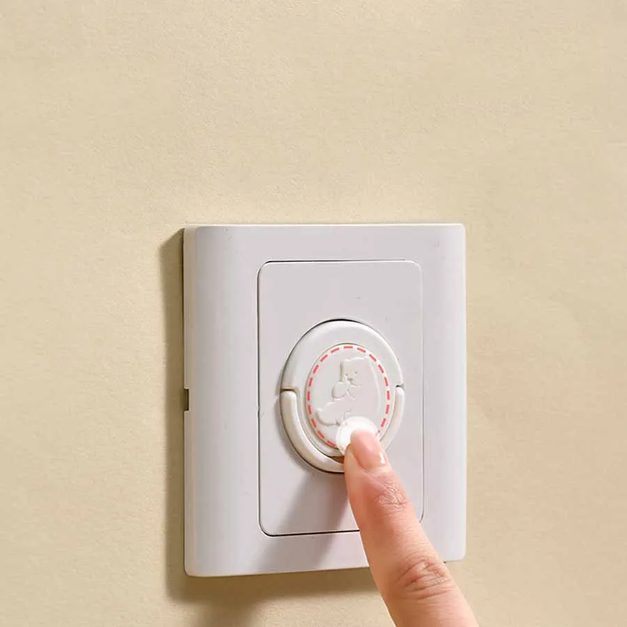 Cubierta protectora de enchufe de seguridad eléctrica para bebé, cubierta de enchufe antichoque eléctrico estándar europeo, protección segura para bebé, 5/10 Uds.
