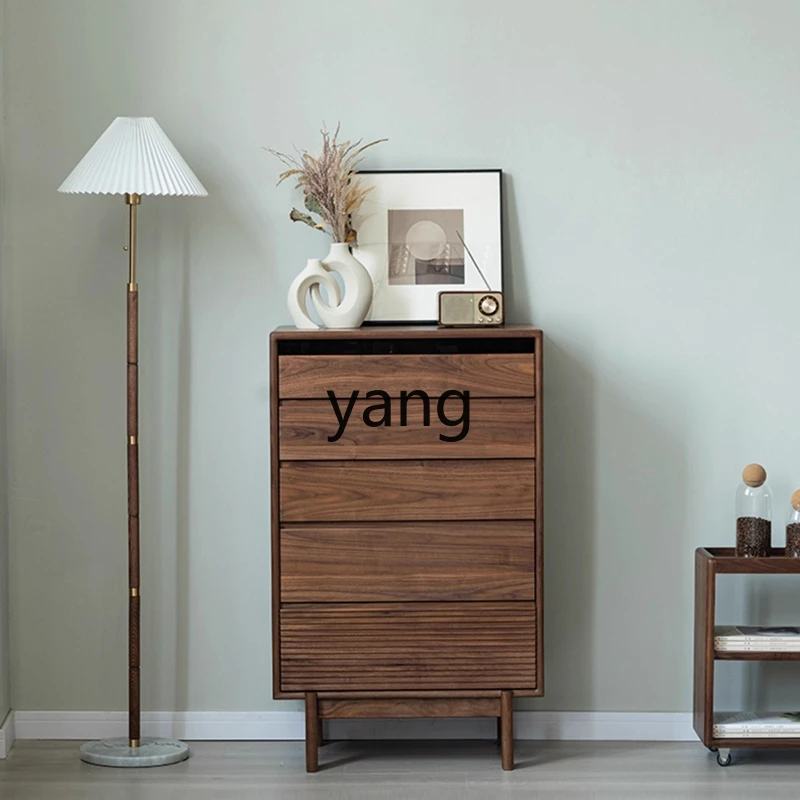 

LMM bedroom chest of drawers Nordic full storage living room sofa side cabinet