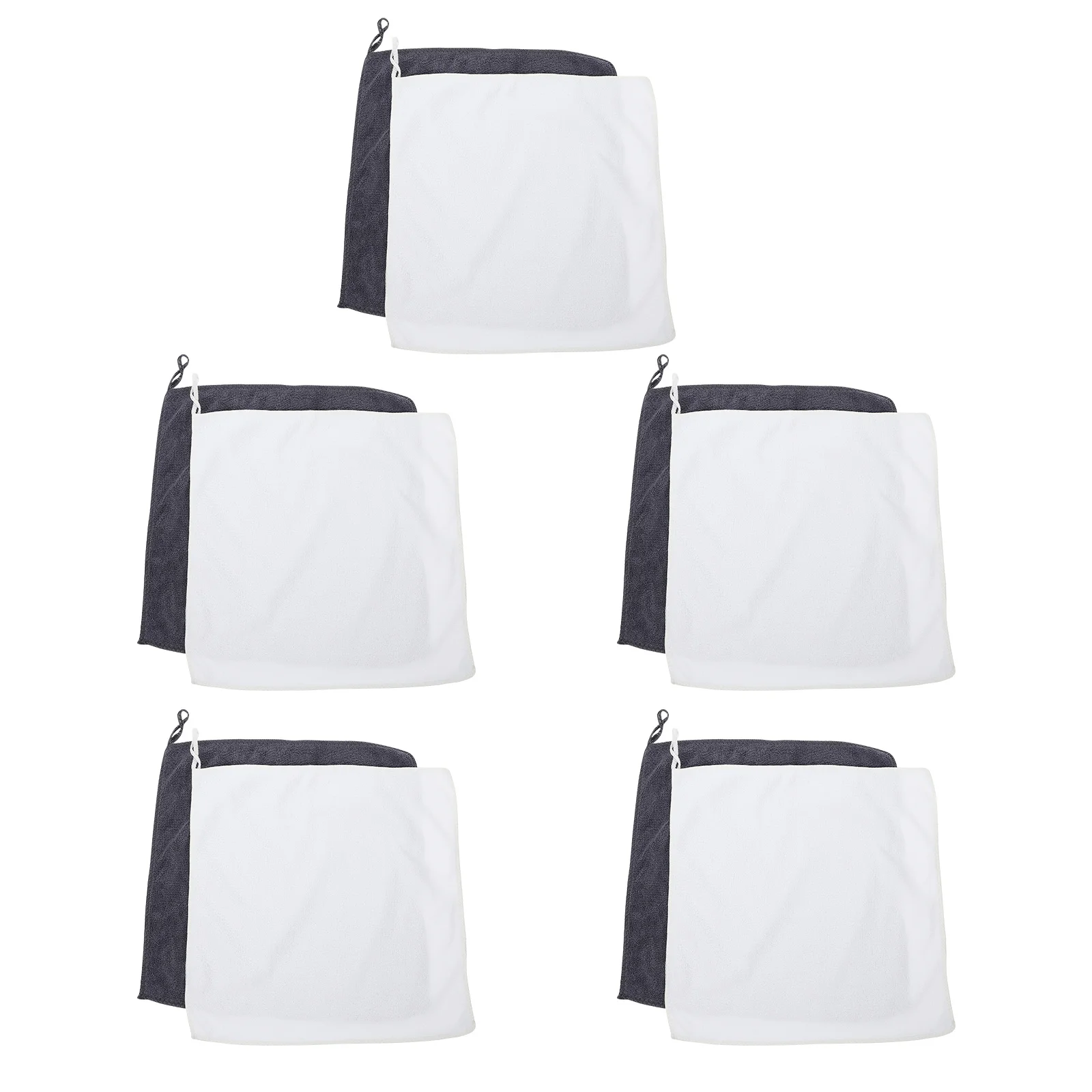 

10Pcs Absorbent Kitchen Towels Multi-Use Supple Comfortable Breathable Quick Dry Gift Dish Towels Kitchen